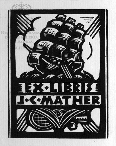 Ex libris J.C. Mather