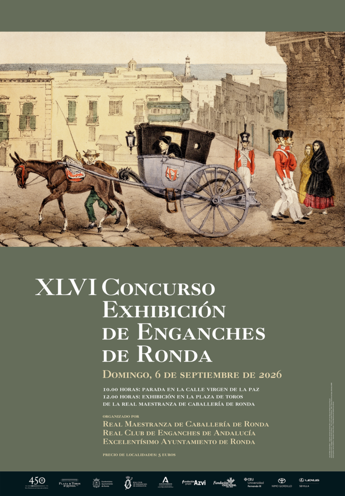 Cartel del Concurso Exhibición de Enganches de Ronda 2026